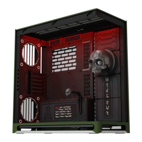 Carcasa HAVN HS 420 DOOM The Dark Ages Limited Edition, MiddleTower, E-ATX, Verde, HAVN HVN-CA-HS420-05-DOOM