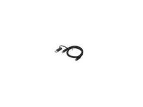Cablu Lenovo 4X90U90618, USB-C - USB-C + USB-A, 1m, Black