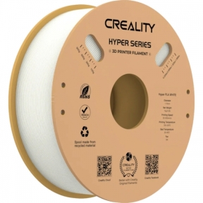 Filament Creality HYPER-PLA White PLA, 1.75mm, White