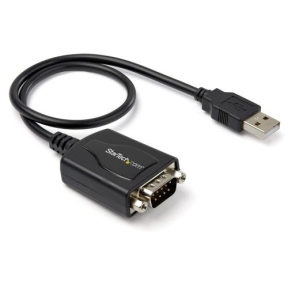 Cablu Startech ICUSB2321X, USB - Serial, 0.30m, Black