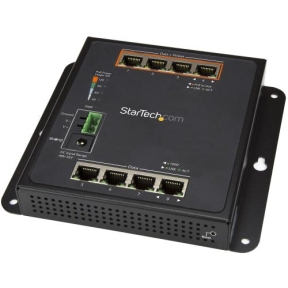 Switch Startech Industrial IES81GPOEW, 8 porturi, PoE