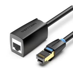 Cablu Vention IKHBH, RJ45 male - RJ45 female, 2 m, Black