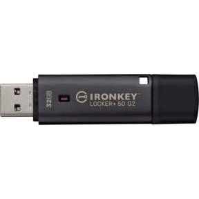KINGSTON 32GB IronKey Locker Plus 50 G2 FIPS 197 AES-256