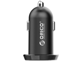 Incarcator auto Orico, 2x USB, 3.4 A, Black