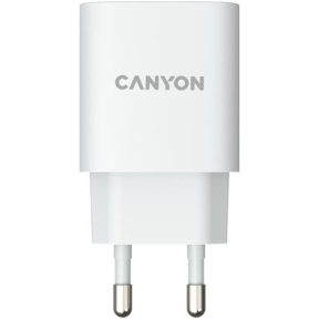 Incarcator retea Canyon CNE-CHA18W, 1x USB, 3A, White