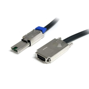 Patch Cord Startech ISAS88701, SFF-8470 - SFF-8088, 1m, Black