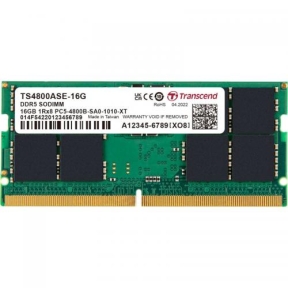 Memorie SO-DIMM Transcend JetRam, 16GB, DDR5-4800Mhz, CL40