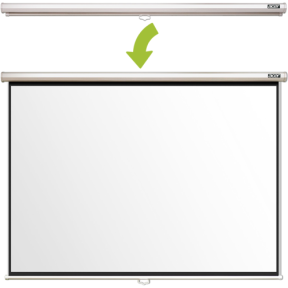 Acer Beamer  Zubehör Rollo Leinwand für M87-S01MW