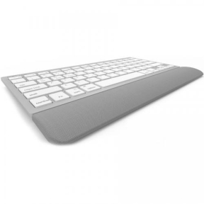 Tastatura Wireless Delux K3300GX, USB Wireless/Bluetooth, White-Grey