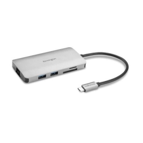 Hub USB Kensington K33820WW, 3x USB 3.2 gen 1, 1x USB-C, White