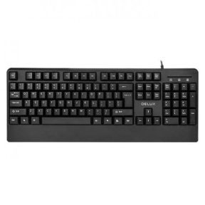 Tastatura Delux K6700U-BK, USB, Black