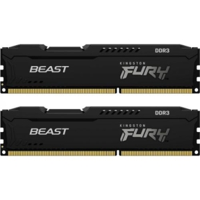 Kit Memorie Kingston FURY Beast 16GB, DDR3-1866Mhz, CL10, Dual Channel