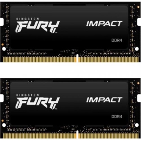 Kit Memorie SO-DIMM Kingston FURY Impact 64GB, DDR4-2666Mhz, CL16, Dual Channel