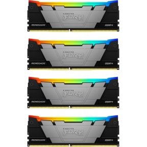 Kingston 128GB 3200MT/s DDR4 CL16 DIMM (Kit of 4) FURY Renegade RGB, EAN: 740617338171
