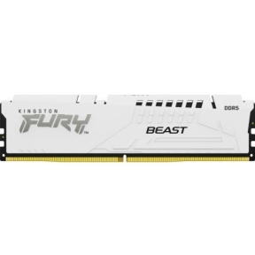 Memorie Kingston Fury Beast White AMD EXPO/Intel XMP 3.0, 32GB, DDR5-5200MHz, CL36