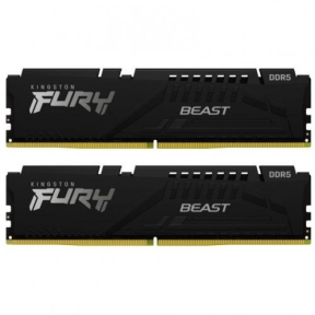 Kit Memorie Kingston Fury Beast 32GB, DDR5-5200Mhz, CL40, Dual Channel