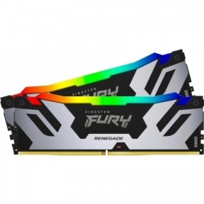 Kingston 96GB 6000MT/s DDR5 CL32 DIMM (Kit of 2) FURY Renegade RGB XMP, EAN: 740617338737