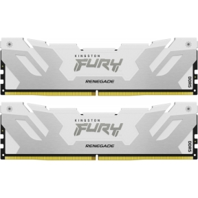 Kit Memorie Kingston FURY Renegade White Intel XMP 3.0, 32GB, DDR5-7600MHz, CL38, Dual Channel