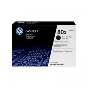 Kit Cartus Toner HP 80X CF280XD Black