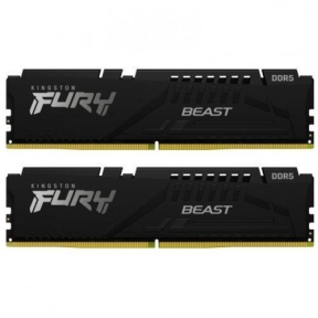 Kit Memorie Kingston Fury Beast 64GB, DDR5-4800Mhz, CL38, Dual Channel