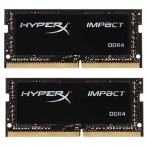 Kit Memorie SO-DIMM HyperX Impact, 16GB, DDR4-2666MHz, CL15, Dual Channel - HX426S15IB2K2/16