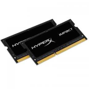Kit Memorie SO-DIMM Kingston HyperX Impact Black 8GB DDR3-1600Mhz, CL9