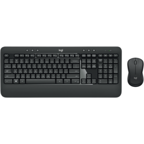 Kit Wireless Logitech - Tastatura MK540, USB, Layout Germana, Black + Mouse Optic M310, USB, Black