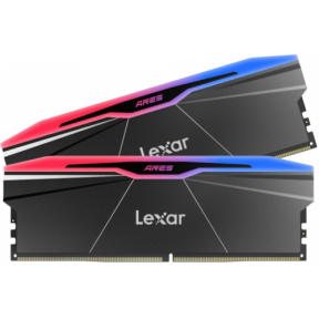 Kit Memorie Lexar ARES RGB Intel XMP 3.0/AMD EXPO, 32GB, DDR5-6000 MHz, CL30, Dual Channel 