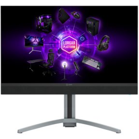 Monitor MiniLED LORGAR 27MP1, 27 inch, 3840x2160, 1 ms, Black-Milky Gray