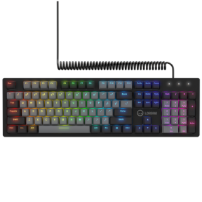 Tastatura LORGAR Azar 514, RGB LED, USB-A, Black