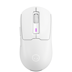 Mouse Optic LORGAR MSA10W, RGB LED, USB Wireless/Bluetooth, White