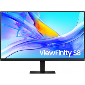 Monitor LED Samsung ViewFinity S8 LS37D800UAUXEN, 37 inch, 3840 x 2160 pixeli, 5 ms, Black