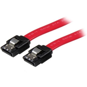 Cablu Startech LSATA8, SATA- SATA, 0.20m, Red
