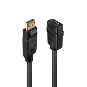 Cablu Lindy LY-41005, DisplayPort - HDMI, Black