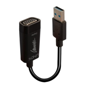 Adaptor Lindy LY-43172, USB 3.0 - VGA, Black