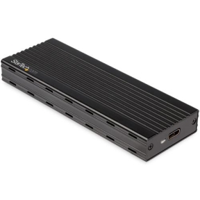 Rack SSD Startech, USB Tip C, M.2 NVMe, Black