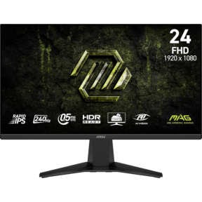 MSI MAG 245F X24 24inch Gaming Monitor IPS FHD 240Hz HDMI DP 0.5ms