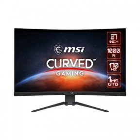 MONITOARE MSI - gaming MAG 275CQRF QD 27inch curved 2560x1440 WQHD 170Hz 1ms 2xHDMI 1xDP 1x USB Type-C Kensington Lock VESA Mounting 100x100mm 