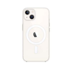 Protectie pentru spate Apple Clear Case with MagSafe pentru iPhone 13, Clear