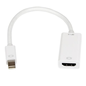 Adaptor Startech MDP2HD4KSW, Mini DisplayPort + HDMI, White