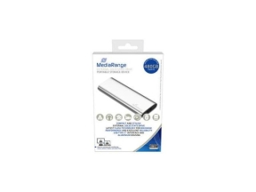 SSD portabil MediaRange MR1102, 480GB, USB-C, Silver