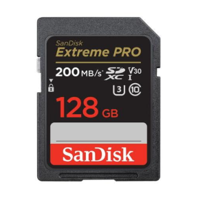 Memory Card SDXC SanDisk by WD Extreme PRO 128GB, Class 10, UHS-I U3, A1 