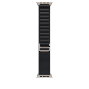 Curea SmartWatch Apple Alpine Loop, Medium, 49 mm, Black - Natural Titanium Finish
