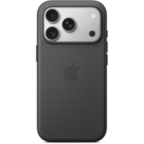 Protectie pentru spate Apple TechWoven Poliester cu MagSafe pentru iPhone 17 Pro, Black