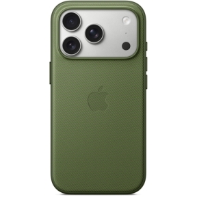 Protectie pentru spate Apple TechWoven Poliester cu MagSafe pentru iPhone 17 Pro, Green