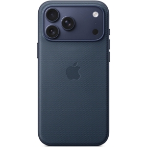 Protectie pentru spate Apple TechWoven Poliester cu MagSafe pentru iPhone 17 Pro Max, Blue