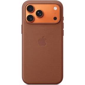 Protectie pentru spate Apple TechWoven Poliester cu MagSafe pentru iPhone 17 Pro Max, Sienna