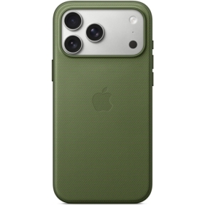 Protectie pentru spate Apple TechWoven Poliester cu MagSafe pentru iPhone 17 Pro Max, Green