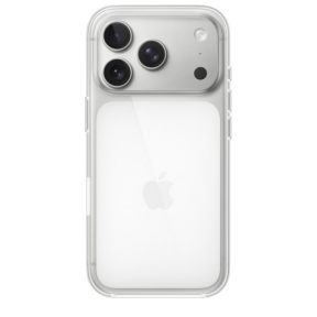 Protectie pentru spate Apple Clear Case with MagSafe pentru iPhone 17 Pro, Clear