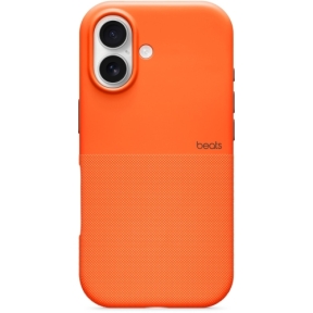 Protectie pentru spate Apple Beats Rugged Polimer cu MagSafe pentru iPhone 17, Sierra Orange